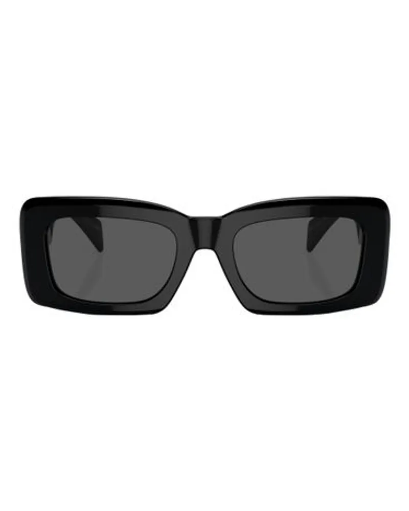 Versace Rechteckige Sonnenbrille VE4444U Black