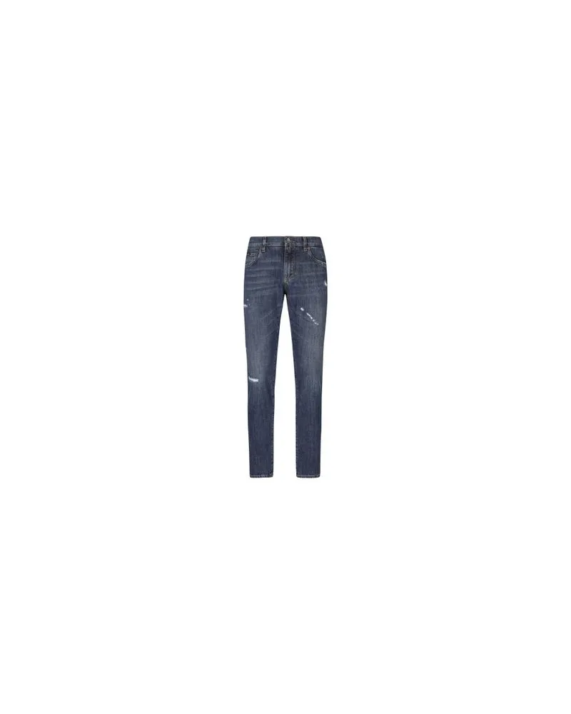 Dolce & Gabbana Slim-Jeans Blue