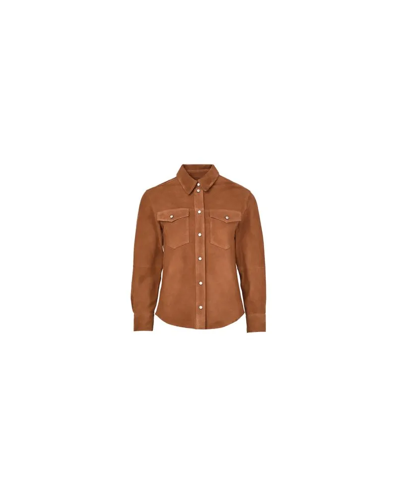 Isabel Marant Jacke Delcia Brown