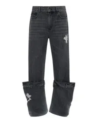 J.W.Anderson Bucket-Jeans Grey