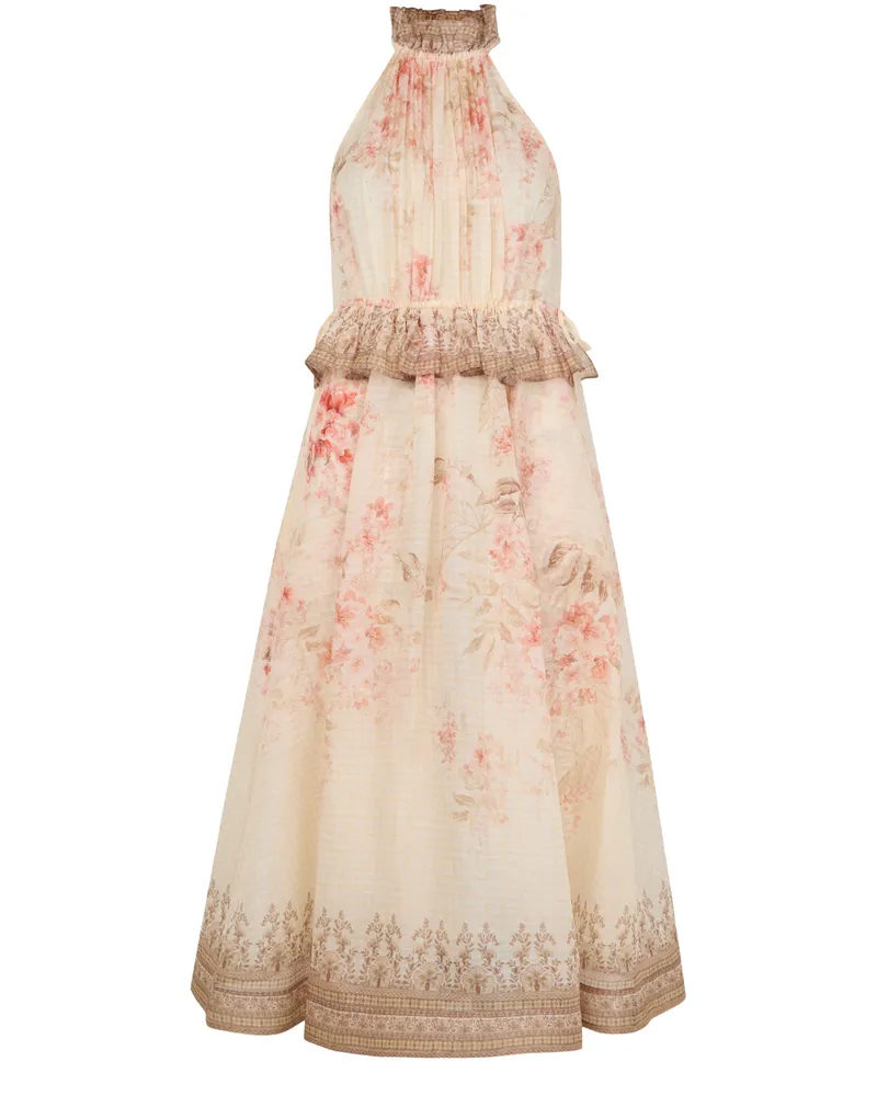 Zimmermann Neckholder-Midikleid Illuminate 