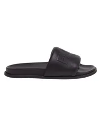 Fendi Sandalen mit Fußbett Black