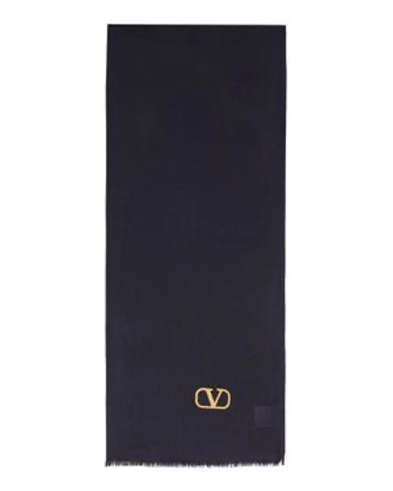 Valentino Garavani Foulard VLogo Signature Navy