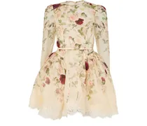 Hypnotic Minikleid mit Spitzenbesatz