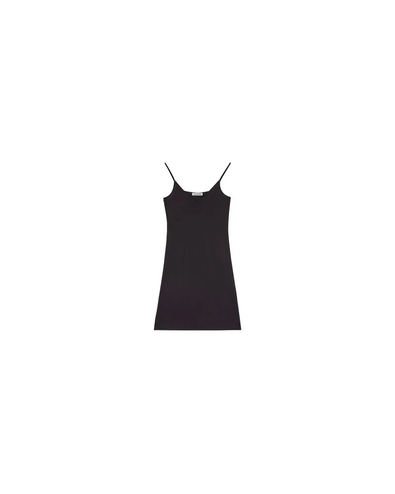 Jil Sander Trägerkleid Black