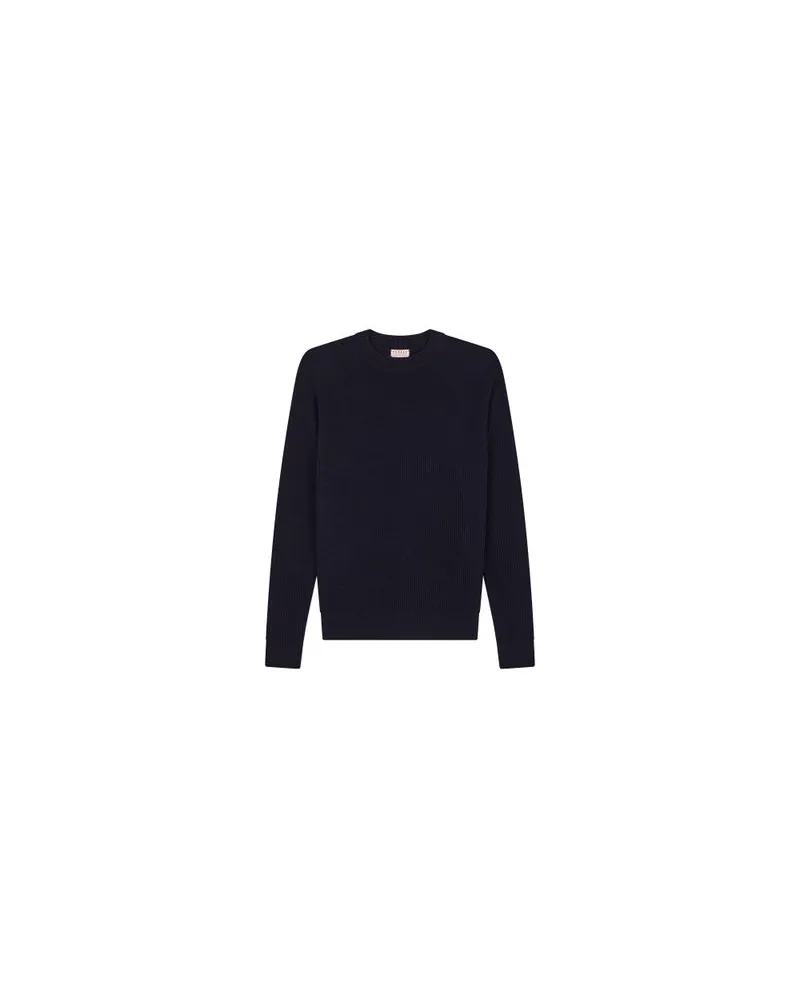 FURSAC Pullover im Perlmuster Blue