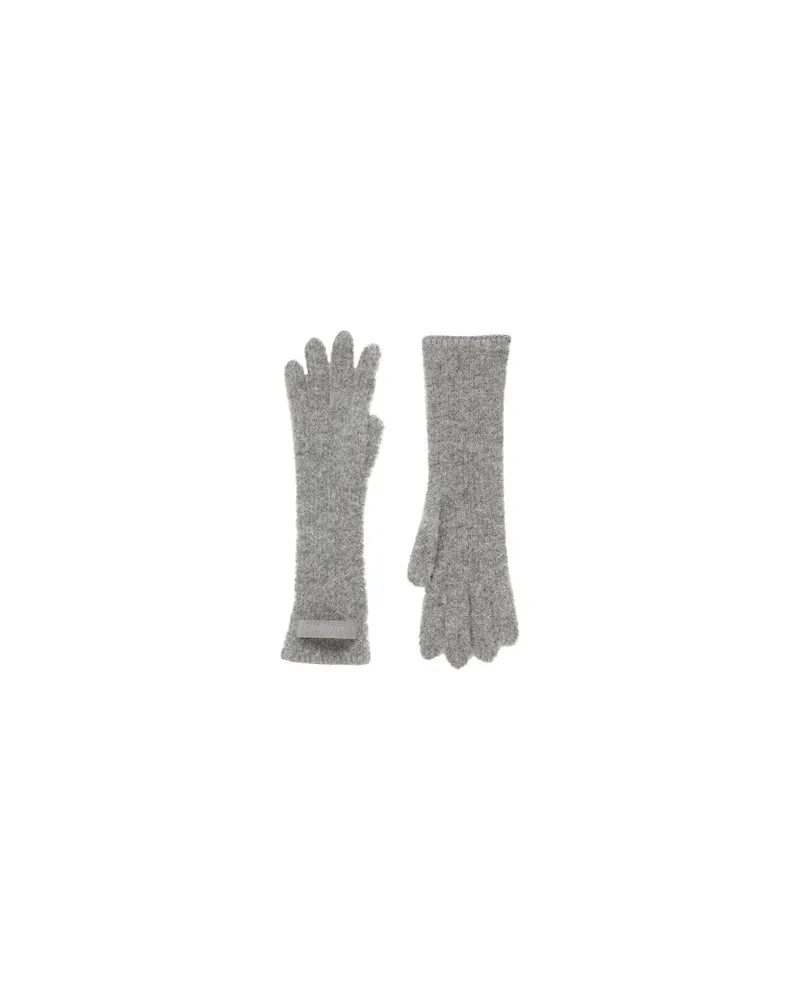 Jacquemus Gerippte Handschuh Grey