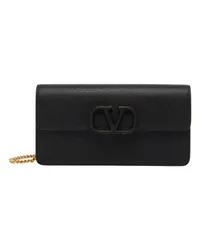 Valentino Garavani Brieftasche Vlogo Signature Black