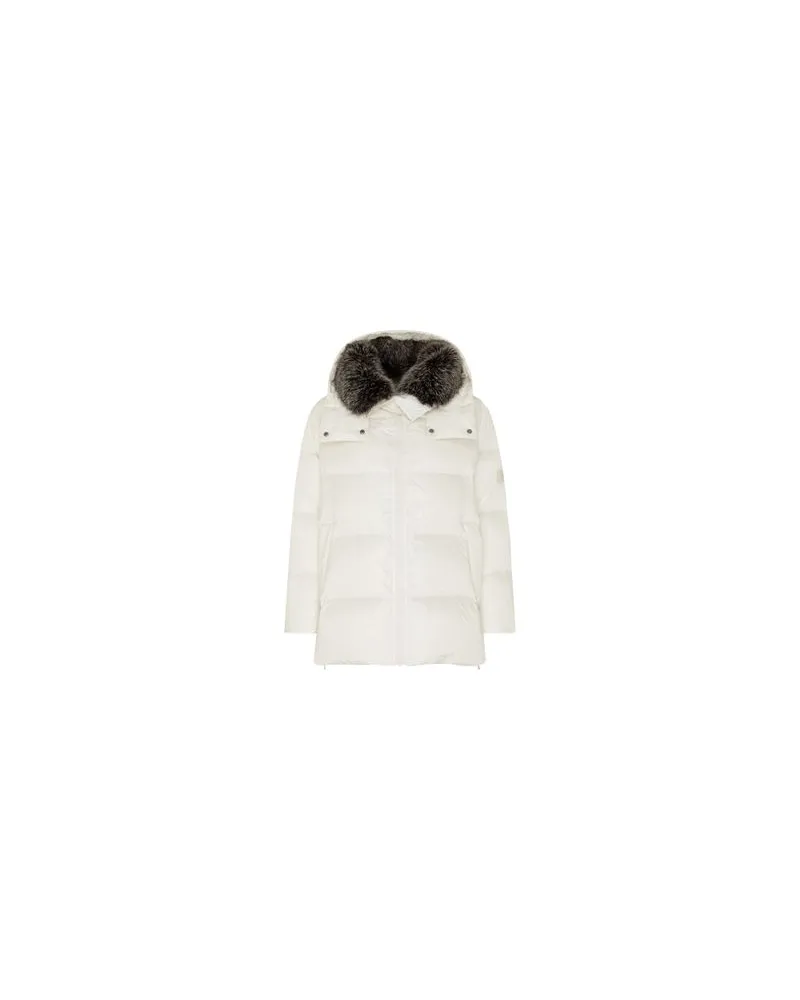 Loewe Wollmantel Off-white