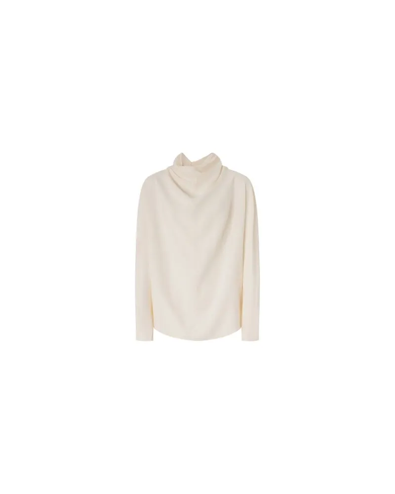 Loewe Wollmantel Off-white