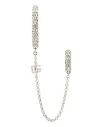 Dolce & Gabbana Creolen-Ohrring Silver