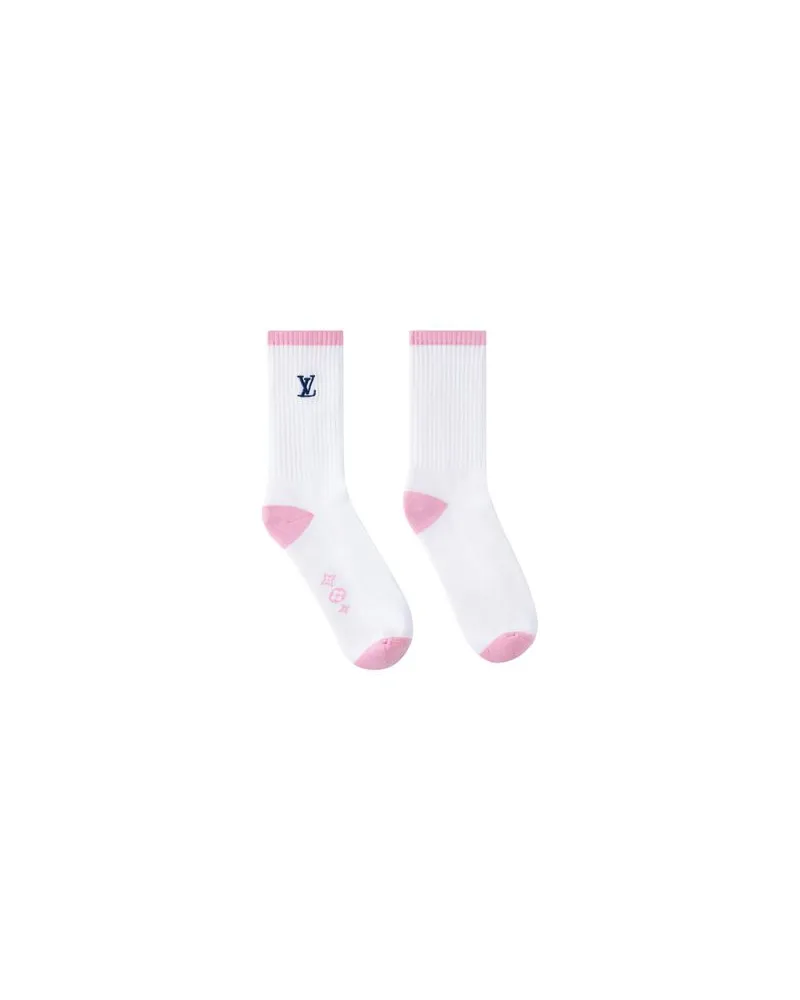 Louis Vuitton Trainers Socks White