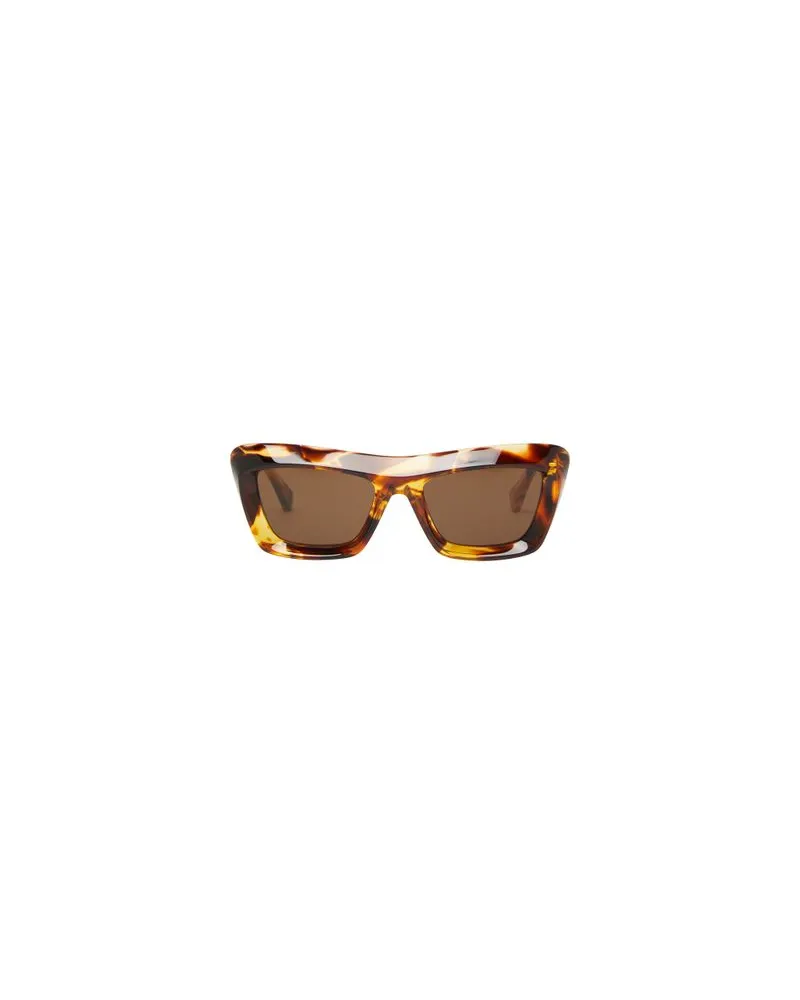 Bottega Veneta Sonnenbrille Cat Eye Classic Brown