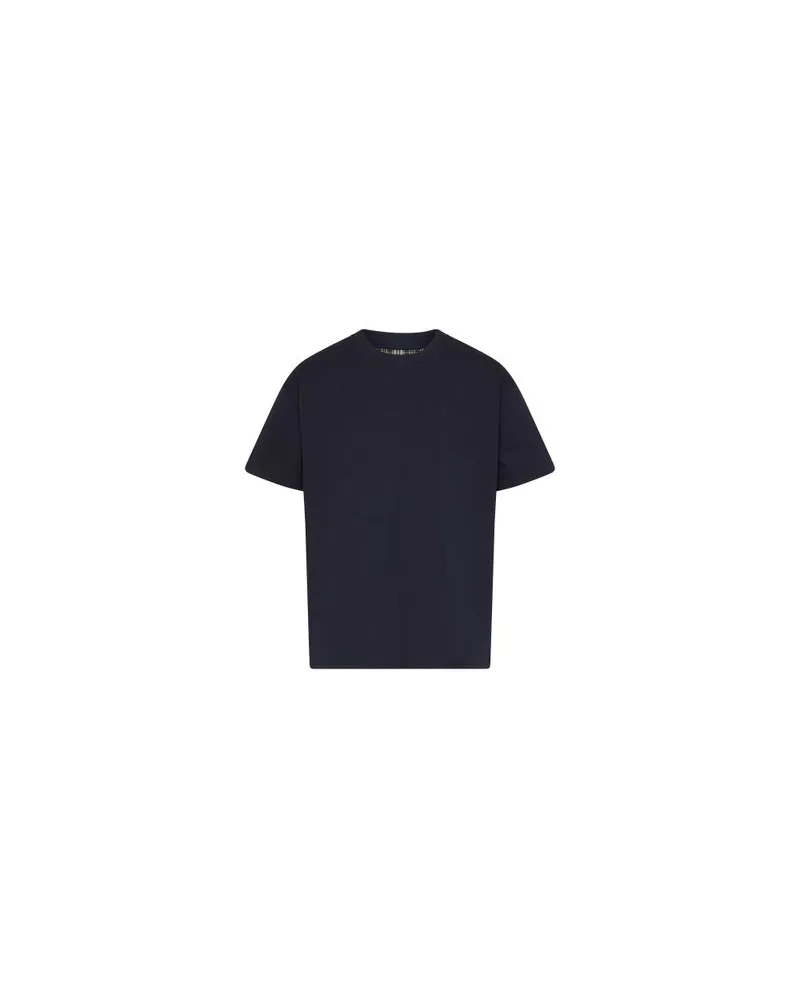 Chloé Kurzer Mantel mit zweireihiger Knöpfung Navy