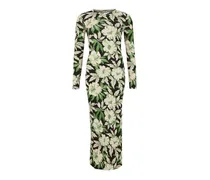 Schlauchkleid mit Blumenprint