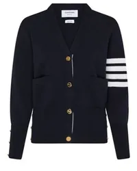 Thom Browne Cardigan 4-Bar Navy