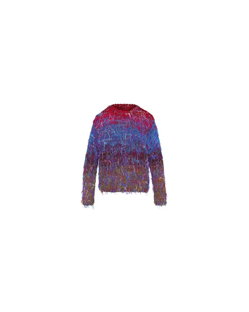 Maison Margiela Handgestrickter Sweater Multicolor