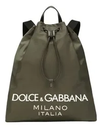 Dolce & Gabbana Nylon-Rucksack Green