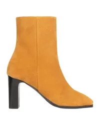 Bobbies May Stiefel mit hohem Absatz Orange