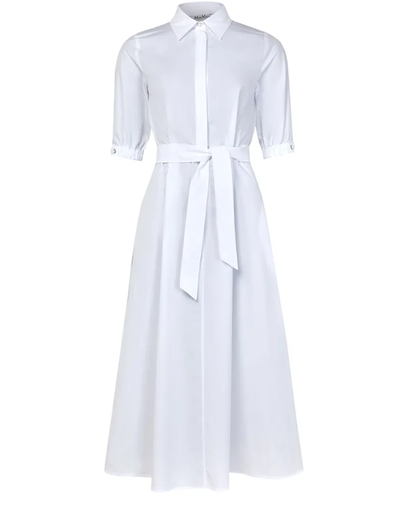 Max Mara Hemdkleid aus Baumwollpopeline Hoyo 