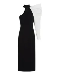 Karl Lagerfeld Karl Studio asymmetrisches Midikleid Black