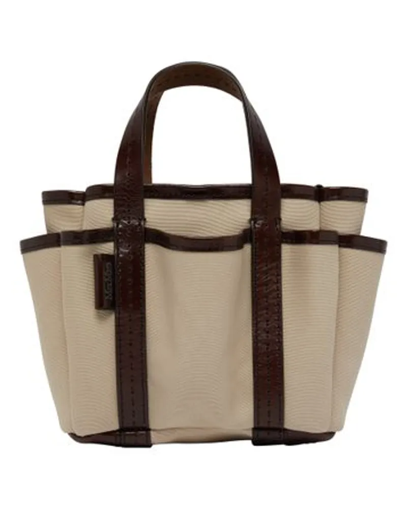 Max Mara XS Cabas-Tasche Gardern Beige