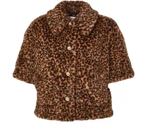 Cape aus Tedddy-Stoff Titty