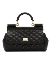 Dolce & Gabbana Kleine Handtasche Sicily Black