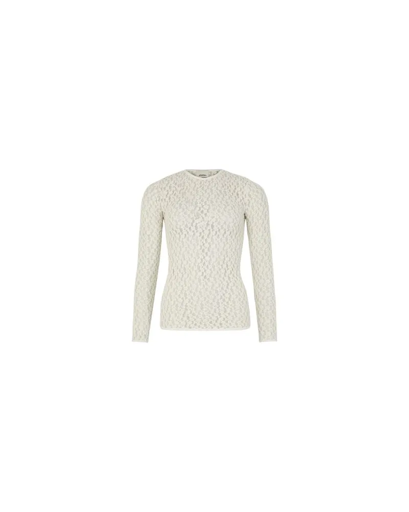 Isabel Marant Top Gaelle aus Spitze Off-white