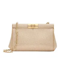 Dolce & Gabbana Kleine Schultertasche Marlene Beige