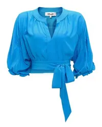 Diane von Furstenberg Top Lucie Blue