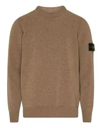 Stone Island Rundhalspullover Brown