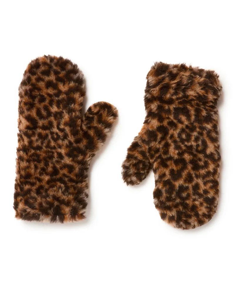 Max Mara Ombrato Handschuhe Beige