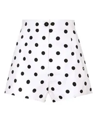 Dolce & Gabbana Gepunktete Shorts White