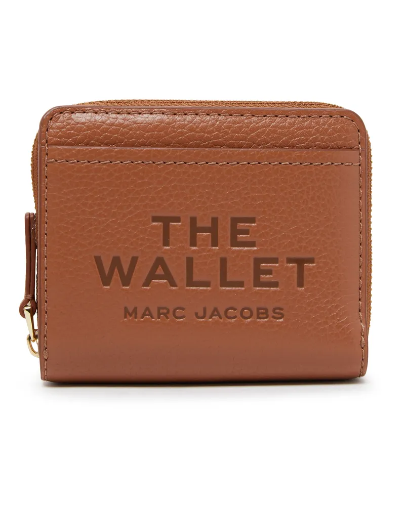 Marc Jacobs Brieftasche The Mini Compact Wallet Beige