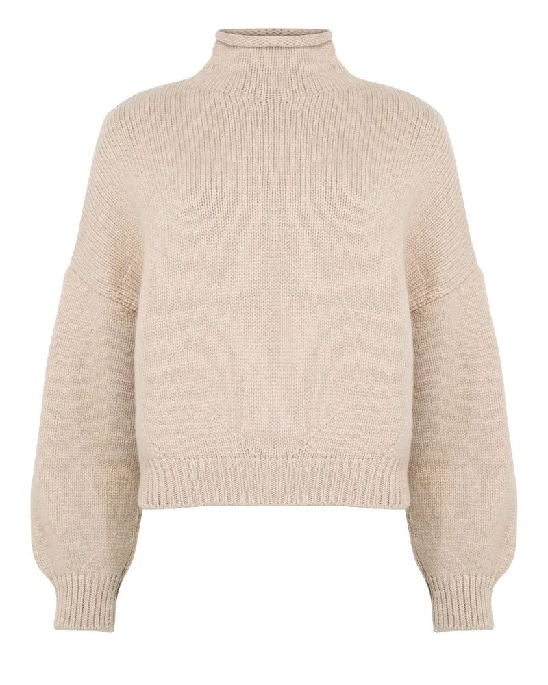 KHAITE Pullover mit Stehkragen Juniper 