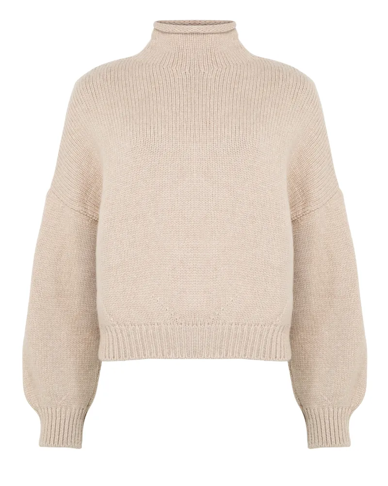 KHAITE Pullover mit Stehkragen Juniper 