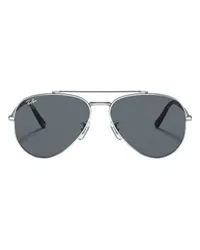 Ray Ban Pilotenbrille New Aviator Silver