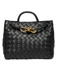 Bottega Veneta Tasche Andiamo im Kleinformat Black