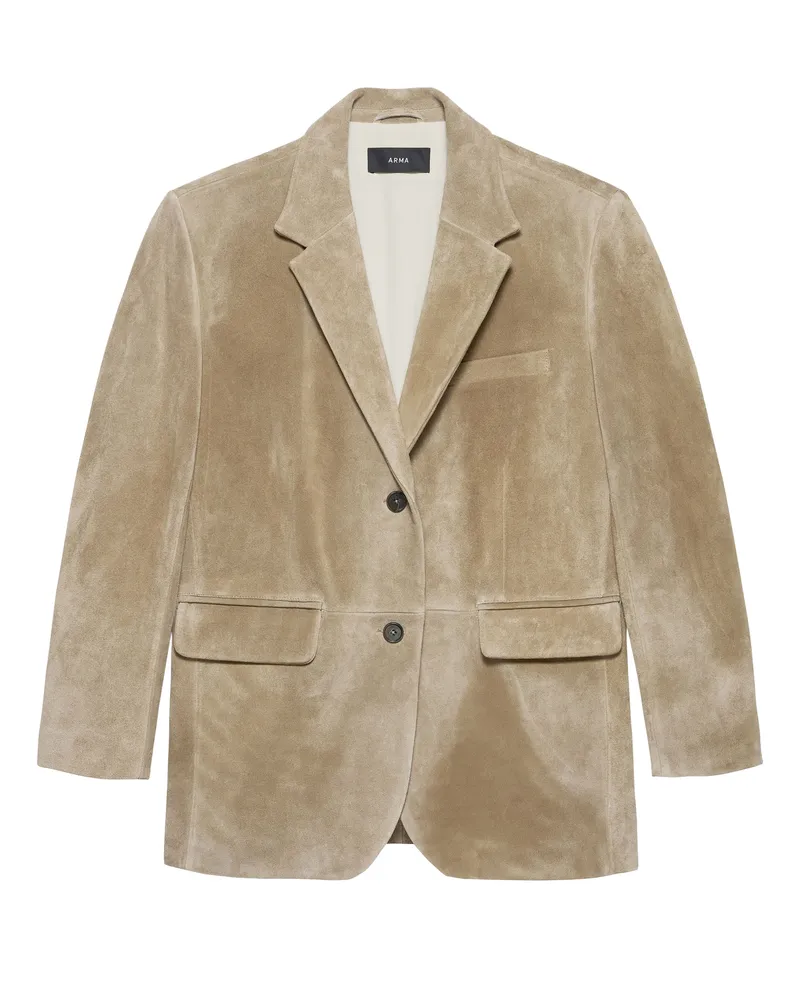 Arma Benny-Wildlederjacke mit Struktur 