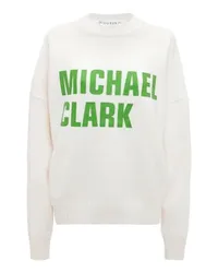 J.W.Anderson Pullover mit Print Michael Clark White