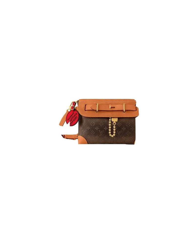 Louis Vuitton Steamer Crossbody Brown