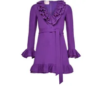 Couture-Minikleid aus Crêpe