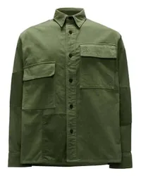 J.W.Anderson Patchwork-Hemdjacke Green