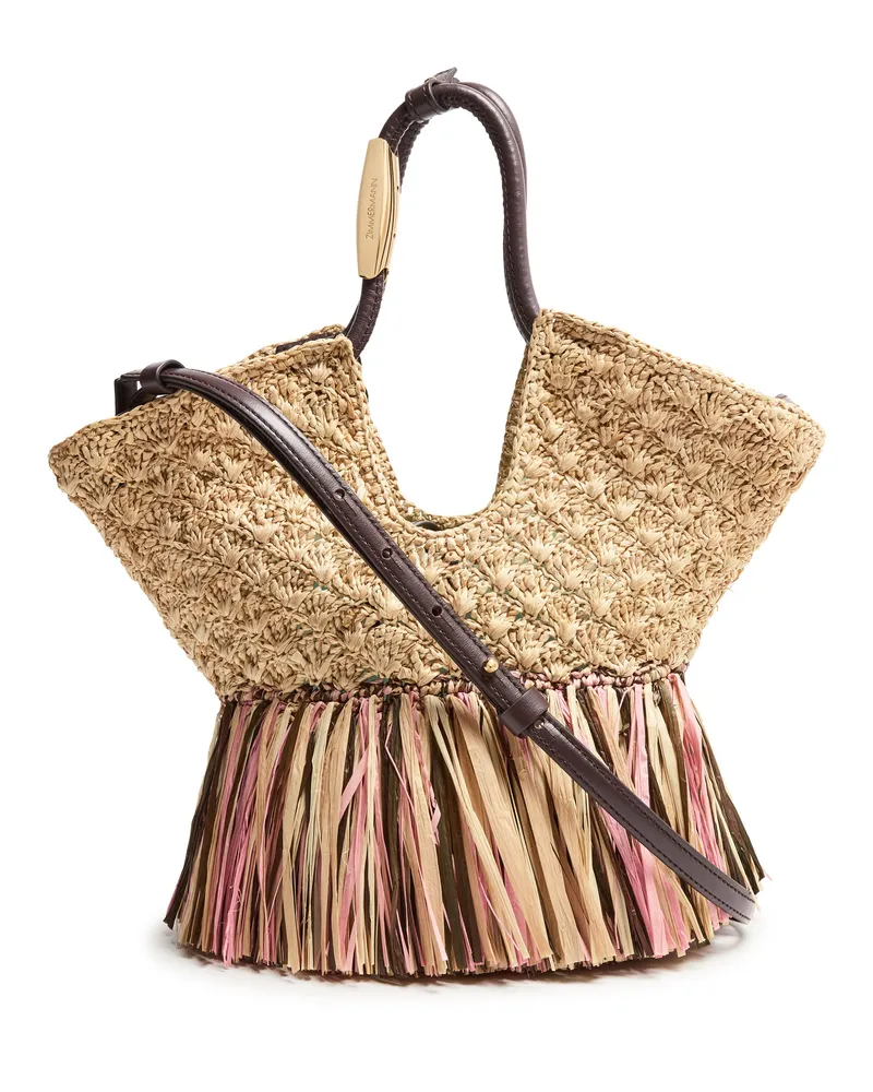 Zimmermann Mini-Tragetasche Goldentime mit Fransen 