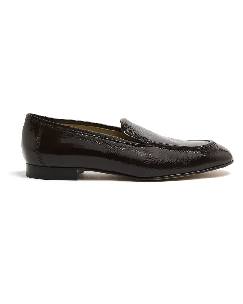 Le Monde Béryl lo Boy Loafer aus Lackleder 