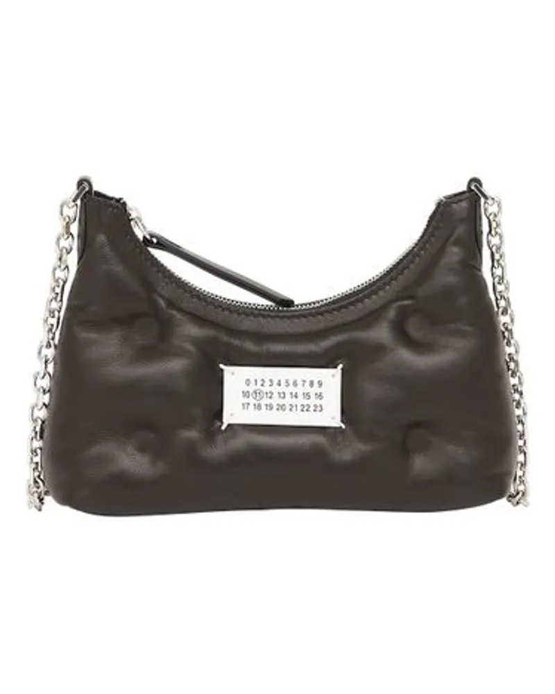 Maison Margiela Glam Slam Hobo MicroTasche Black