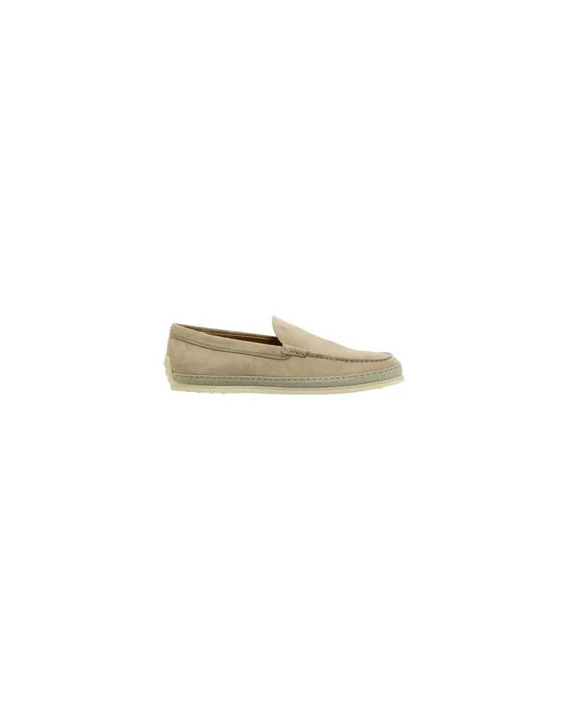 TOD'S Slip-Ons Gomma Rafia Brown