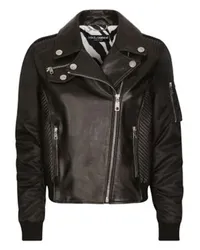 Dolce & Gabbana Biker-Jacke Black