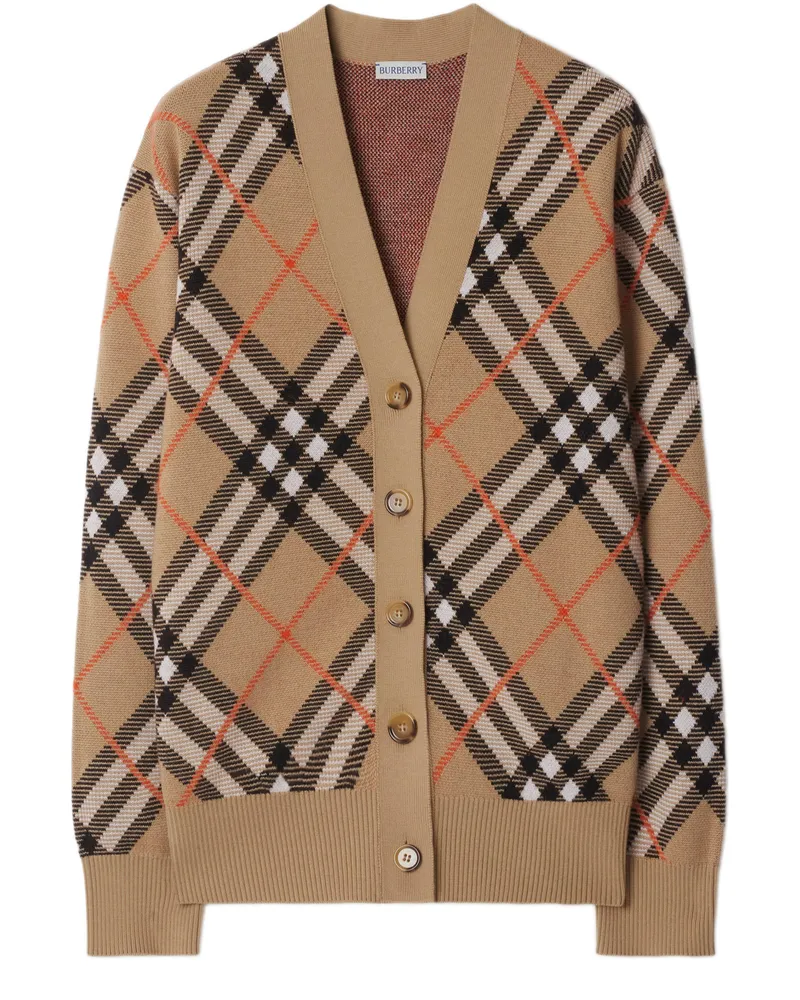Burberry Karierter Cardigan 